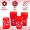 4E's Novelty Kids Valentine's Day Plastic Reusable Cups – 8 OZ, 12 Pack Red Heart Tumblers, Bulk Party Favors, Classroom Gifts, Valentines Day Party Supplies for Kids & Adults
